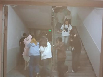 益阳医专开展学生宿舍夜间消防疏散演练