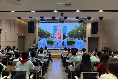 三色党建聚合力，八段锦护少年成长 | 马克思主义学院（医学人文学院）第二党支部开展科普实践活动
