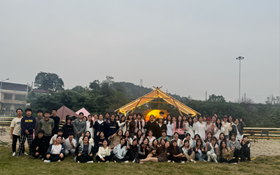 2025级医学检验技术1.2班开展户外团建活动，烟火青春凝聚奋进力量