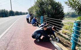 师生同行赤山绿道 共话成长守护生态