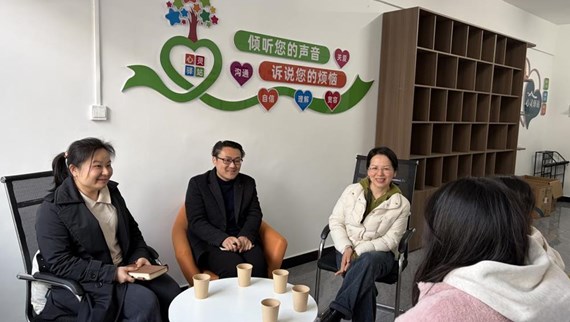 育镜社区|教师进社区之博士天团与学生“面对面”