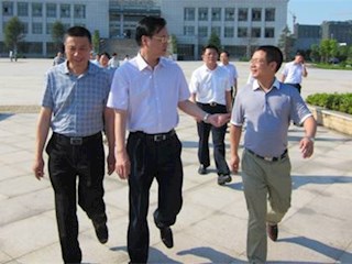 湖南省人民政府副省长李友志来我校视察