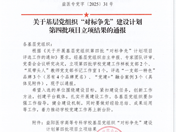 基层党组织“对标争先”建设计划第四批项目立项结果的通报